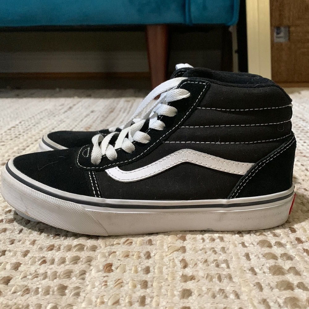 Vans high top sneakers